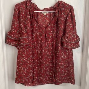 Floral blouse